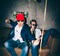 Beer And Soda Drinking Helmet Party Hat - Beer And Soda Guzzler Helmet, Fun Party Drinking Hat, Party Gags Cap